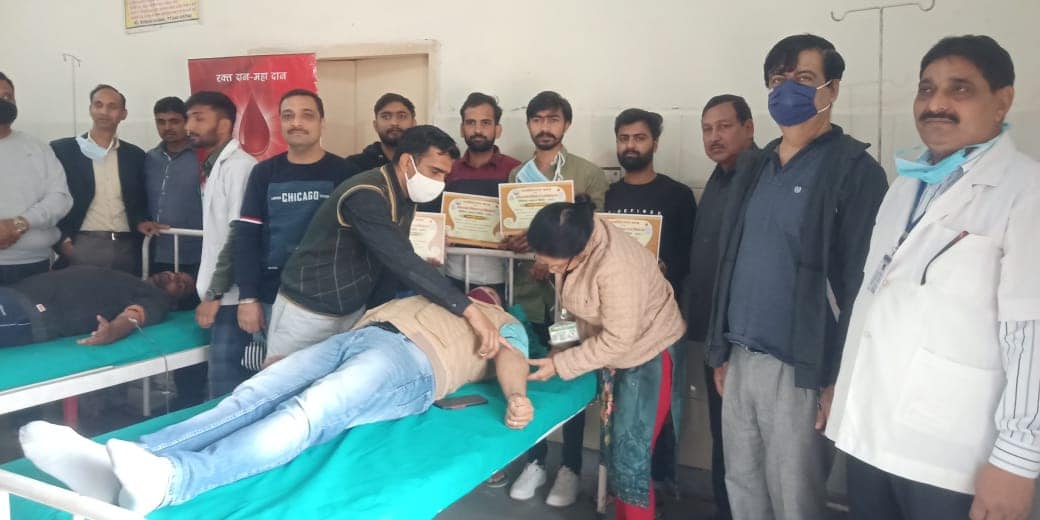 Annual Blood Donation Camps — Community Health Initiative